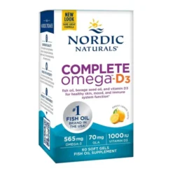 Complete Omega-D3 565 mg Lemon, kapsułki, 60 szt.