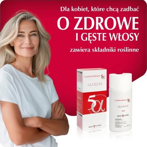 Complidermol 5α, lotion zapobiegający wypadaniu włosów, spray, 120 ml