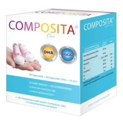 Composita One, kapsułki, 30 szt. + 30 szt. DHA