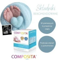 Composita One, kapsułki, 30 szt. + 30 szt. DHA