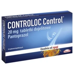 Controloc Control, 20 mg, tabletki dojelitowe, 14 szt.