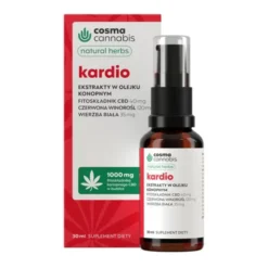 Cosma Cannabis Natural Herbs Kardio, krople, 30 ml