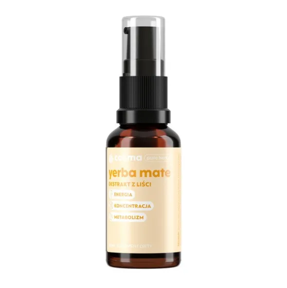Cosma Pure Herbs Yerba Mate, płyn, 30 ml