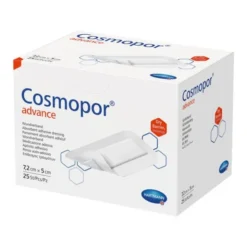 Cosmopor Advance, opatrunki do silnie sączących się ran, 7,2 cm x 5 cm, 25 szt.