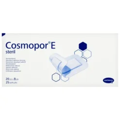 Cosmopor E, plastry opatrunkowe jałowe, 20 x 8 cm, 25 szt.
