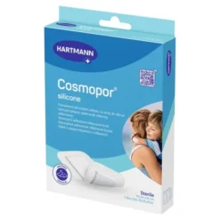 Cosmopor Silicone, opatrunek chłonny, 10 cm x 8 cm, 5 szt.