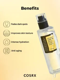 Cosrx Advanced Snail 96, esencja z wydzieliną ślimaka, 100 ml