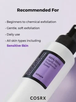 Cosrx AHA/BHA Clarifying Treatment Toner, tonik do twarzy, 150 ml