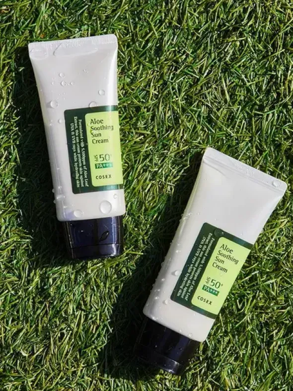 Cosrx Aloe Soothing Sun, krem przeciwsłoneczny, SPF 50 / PA+++, 50 ml