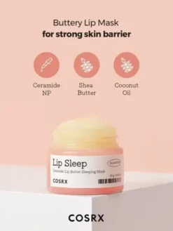 Cosrx Balancium Ceramide Lip Butter Sleeping Mask, maska do ust, 20 g