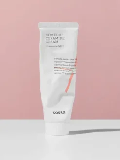 Cosrx Balancium Comfort Ceramide Cream, kojący krem z ceramidami i centellą azjatycką do twarzy, 80 g