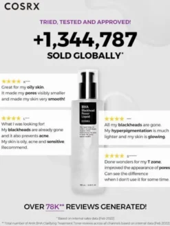 Cosrx BHA Blackhead Power Liquid, esencja oczyszczająca do twarzy, 100 ml