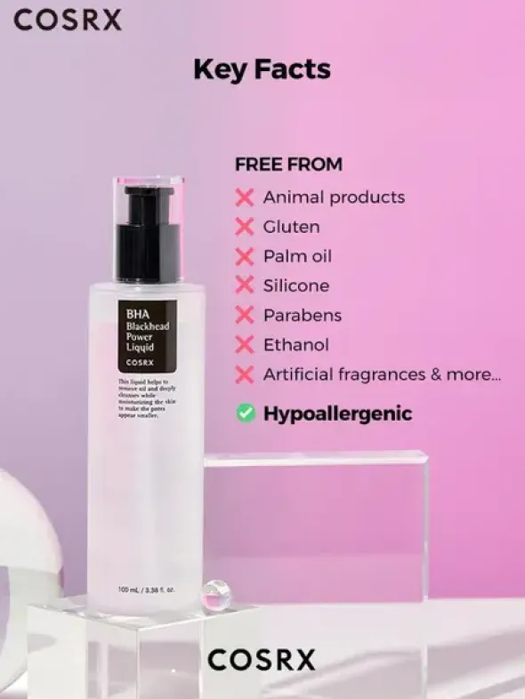 Cosrx BHA Blackhead Power Liquid, esencja oczyszczająca do twarzy, 100 ml