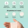 Cosrx Master Patch Original Fit, plastry hydrokoloidowe, 24 szt.