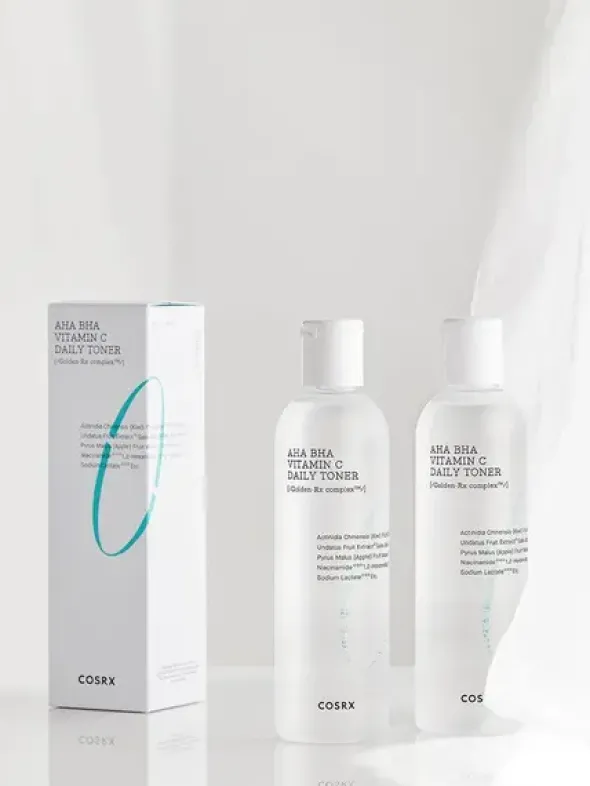Cosrx Refresh ABC Daily Toner, AHA BHA Vitamin C, rewitalizujący tonik, 150 ml