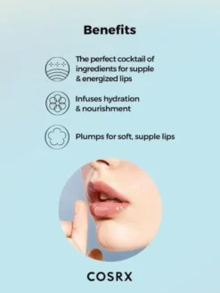 Cosrx Refresh AHA/BHA Vitamin C Lip Plumper, balsam do ust z efektem powiększenia, 20 g