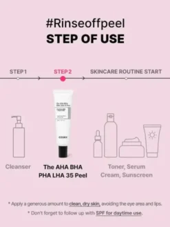 Cosrx The AHA BHA LHA PHA 35 Peel, peeling do twarzy, 30 ml