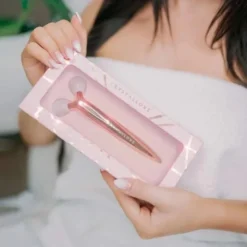 Crystallove, masażer liftingujący do twarzy 3D z kwarcem różowym, 1 szt.