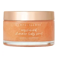 Crystallove, peeling do ciała z kwarcem różowym, 200 g