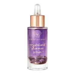 Crystallove, serum do twarzy z ametystem i bakuchiolem, 30 ml