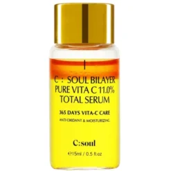 C:Soul Bilayer Pure Vita C 11,0% Total Serum, dwufazowe serum nawilżające, 15 ml