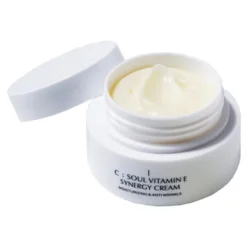 C:Soul Vitamin E Synergy Cream, odżywczy krem przeciwzmarszczkowy do twarzy, 50 g