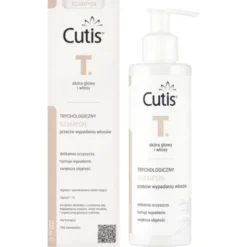 Cutis T, Trychologiczny szampon przeciw wypadaniu włosów, 200 ml