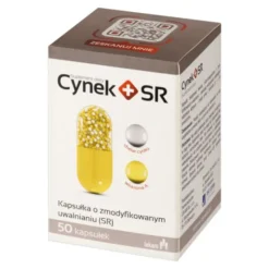 Cynek + SR, kapsułki twarde, 50 szt.