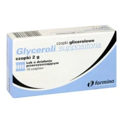 Czopki glicerolowe, 2 g, 10 szt. (Farmina)