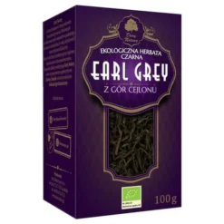 Dary Natury, czarna herbatka ekologiczna, earl gray, 100 g