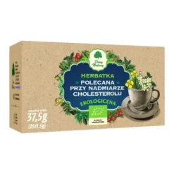 Dary natury, herbatka ekologiczna polecana przy nadmiarze cholesterolu, 25 x 1,5 g