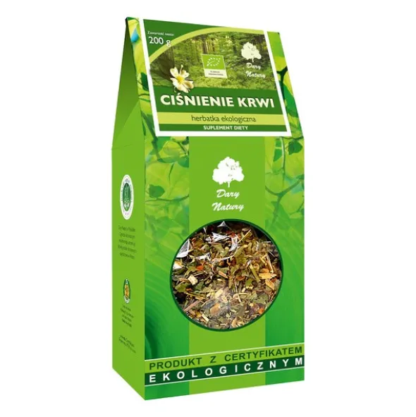 Dary Natury, herbatka ekologiczna Ciśnienie krwi, 200 g