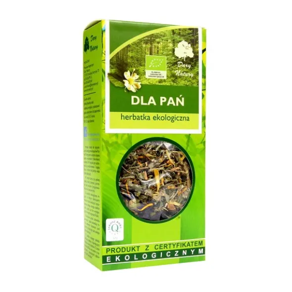 Dary Natury, herbatka ekologiczna, dla pań, susz, 50 g