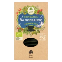 Dary natury, herbatka ekologiczna na dobranoc, 25 x 2 g