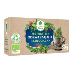Dary Natury, herbatka ekologiczna odkwaszająca, 25 x 2 g
