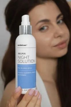 Delpos Anti Hair Loss Night Solution, płyn do skóry głowy wzmacniający włosy, 150 ml