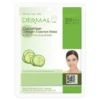 Dermal Cucumber Collagen Essence Mask, Kolagenowa maska w płachcie z ogórkiem, 23 g