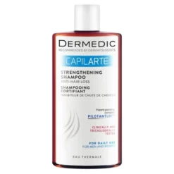 Dermedic Capilarte, szampon wzmacniający hamujący wypadanie włosów, 300 ml