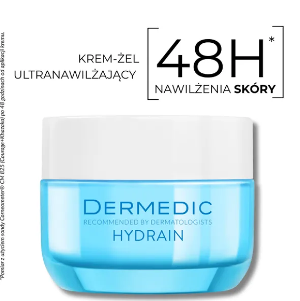 Dermedic Hydrain, krem-żel ultranawilżający, 50 g