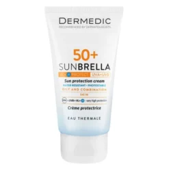 Dermedic Sunbrella, krem ochronny SPF 50+, skóra tłusta i mieszana, 50 ml