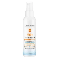 Dermedic Sunbrella, mleczko ochronne dla dzieci i niemowląt SPF 50+, spray, 150 ml