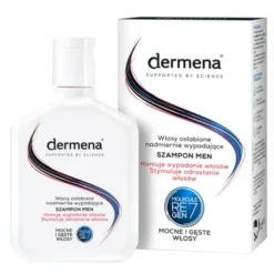 Dermena Hair Care, Men, szampon hamujący wypadanie i stymulujący odrastanie włosów, 200 ml