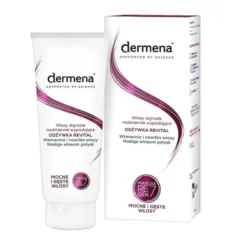 Dermena Revital, odżywka do włosów dojrzałych, osłabionych i nadmiernie wypadających, 200 ml