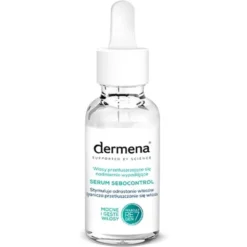 Dermena Sebocontrol, serum do włosów przetłuszczających się, osłabionych i wypadających, 50 ml