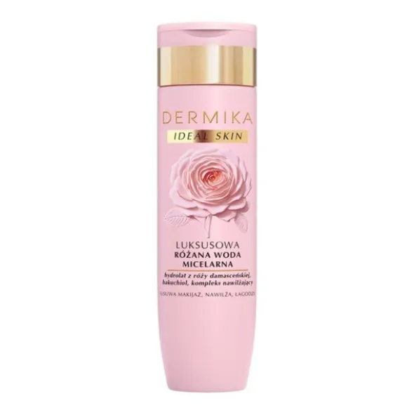 Dermika Ideal Skin, luksusowy różany tonik, 200 ml