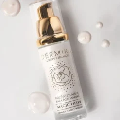Dermika Luxury Ceramides, rozświetlająca baza pod makijaż, 30 ml