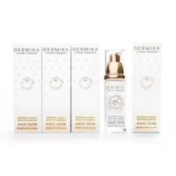 Dermika Luxury Ceramides, rozświetlająca baza pod makijaż, 30 ml