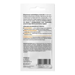 Dermomask, maska ekspresowo rozświetlająca z witaminą C, 8 ml