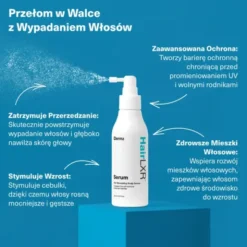 Dermz HairLXR, serum regenerujące do skóry głowy, 150 ml