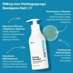 Dermz HairLXR, szampon peelingujący, 300 ml